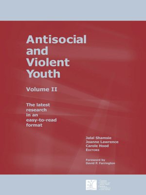 cover image of Antisocial and Violent Youth